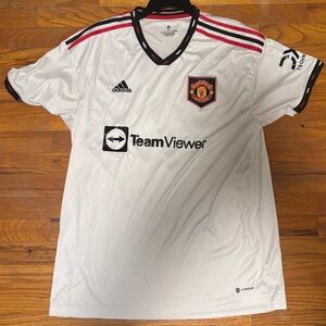 White Manchester United Marcus Rashford jersey